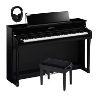 PIAN DIGITAL YAMAHA Pachet CLP845PE CLAVINOVA YAMAHA pian digital + bancheta + casti (B/DW/R/WA/WH)