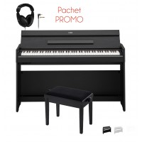 PIAN DIGITAL YAMAHA Pachet Arius YDP-145 cu bancheta si casti AKG K44