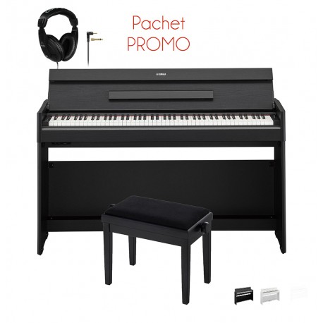 PIAN DIGITAL YAMAHA Pachet Arius YDP-165 cu bancheta si casti AKG K44