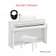 PIAN DIGITAL YAMAHA Pachet CLP745WH CLAVINOVA YAMAHA pian digital + bancheta + casti (B/DW/R/WA/WH)