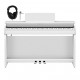 PIAN DIGITAL YAMAHA Pachet CLP835WH CLAVINOVA YAMAHA pian digital + bancheta + casti (B/DW/R/WA/WH)