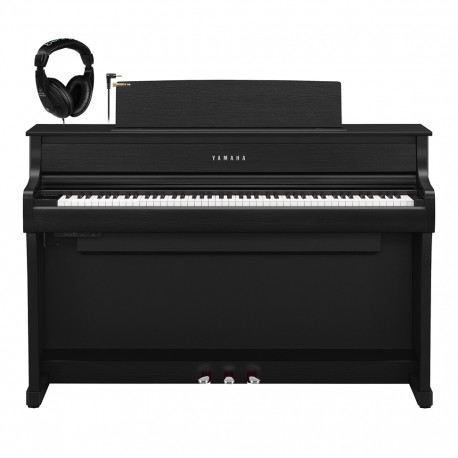 PIAN DIGITAL YAMAHA Pachet CLP875 CLAVINOVA YAMAHA pian digital + bancheta + casti (B/DW/R/WA/WH)