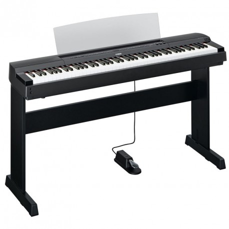 Pian digital Yamaha P-255B, 88 clape Graded Hammer