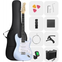 Set Chitara Electrica Donner DST-80 Sonic Blue