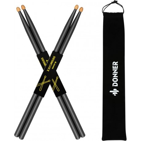 BETE TOBA DONNER BLACK DRUM STICKS 5A