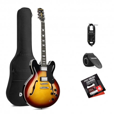 SET CHITARA ELECTRICA DONNER DJP-1000S SUNBURST