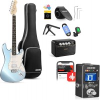 SET CHITARA ELECTRICA DONNER DST-152R POLAR BLUE