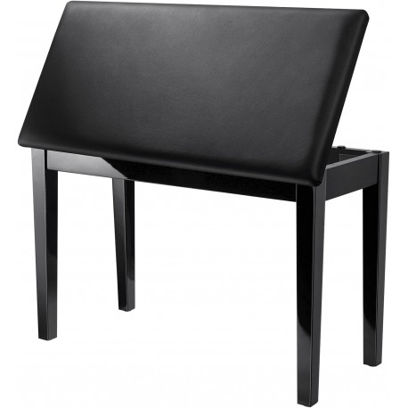 BANCHETA PIAN DONNER DUET PIANO BENCH BLACK
