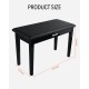 BANCHETA PIAN DONNER DUET PIANO BENCH BLACK