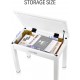 BANCHETA PIAN DONNER DKB-10 WHITE