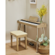 BANCHETA PIAN DONNER PIANO BENCH BEIGE