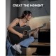 SET CHITARA ACUSTICA DONNER MATTE ACOUSTIC-ELECTRIC BLACK