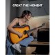 SET CHITARA ACUSTICA DONNER MATTE ACOUSTIC-ELECTRIC SUNBURST