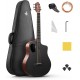 Set Chitara Acustica Donner Rising G1 Brown Gloss EC6965