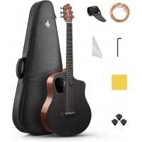 SET CHITARA ACUSTICA DONNER RISING 1 BROWN GLOSS