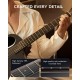 SET CHITARA ACUSTICA DONNER RISING 1 BROWN GLOSS
