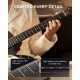 SET CHITARA ACUSTICA DONNER RISING 1 BLACK SATIN