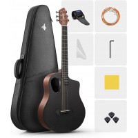 SET CHITARA ACUSTICA DONNER RISING 1 BROWN SATIN