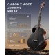 SET CHITARA ACUSTICA DONNER RISING 1 BROWN SATIN