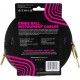 CABLU INSTRUMENT ERNIE BALL BRAIDED INSTRUMENT CABLE STRAIGHT/STRAIGHT 18FT - PAY DIRT