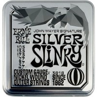 CORZI CHITARA ELECTRICA ERNIE BALL JOHN MAYER SILVER SLINKY SIGNATURE ELECTRIC GUITAR STRINGS 3-PACK