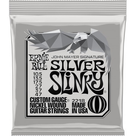 CORZI CHITARA ELECTRICA ERNIE BALL 10.5-47 JOHN MEYER SILVER SLINKY NICKEL WOUND