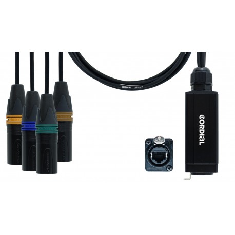 CABLU MULTICORE CORDIAL CDX 0.7 MN 3 QUAD-DMX