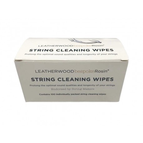 SERVETELE PENTRU CORZI LEATHERWOOD LEATHERWOOD STRING CLEANING WIPES