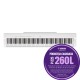 PIAN DIGITAL PORTABIL YAMAHA P-Series P-225WH