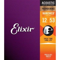 CORZI CHITARA ACUSTICA Elixir Strings 11050 12-53