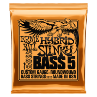 SET CORZI CHITARA BASS ERNIE BALL Super Slinky Bass 5 Nickel Wound 40-125