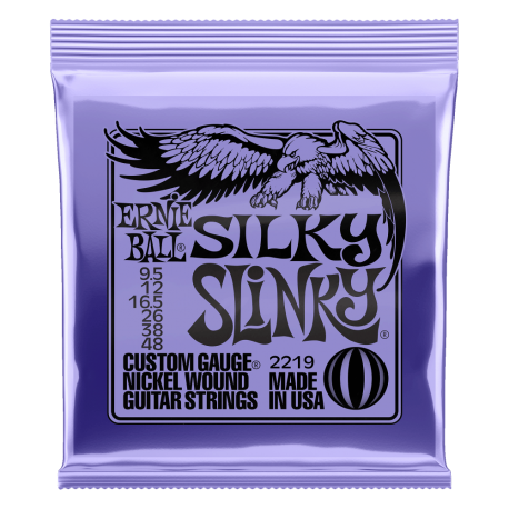 SET CORZI CHITARA ELECTRICA ERNIE BALL Nickel Wound Silky Slinky 9.5-48