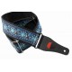 CUREA CHITARA RIGHTON! Woodstock II Blue Guitar Strap