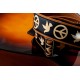CUREA CHITARA RIGHTON! Legend Peace & Doves Guitar Strap