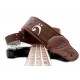 CUREA CHITARA RIGHTON! Fakey Brown Bass Strap
