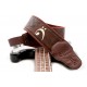 CUREA CHITARA RIGHTON! Fakey Brown Bass Strap