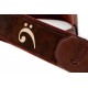 CUREA CHITARA RIGHTON! Fakey Brown Bass Strap