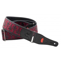 CUREA CHITARA YAMAHA DIVINE RED GUITAR STRAP
