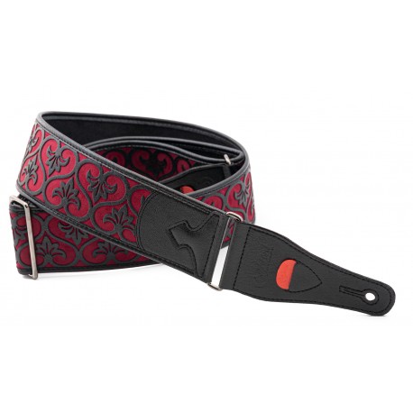 CUREA CHITARA YAMAHA DIVINE RED GUITAR STRAP