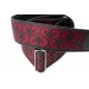 CUREA CHITARA YAMAHA DIVINE RED GUITAR STRAP