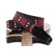 CUREA CHITARA YAMAHA AZTECA BLACK GUITAR STRAP