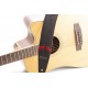 CUREA CHITARA YAMAHA CORK BLACK GUITAR STRAP