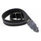 CUREA CHITARA YAMAHA PLAIN BLACK GUITAR STRAP