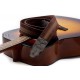 CUREA CHITARA YAMAHA PLAIN BROWN GUITAR STRAP
