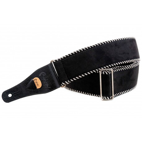 CUREA CHITARA YAMAHA YEEHAW BLACK GUITAR STRAP