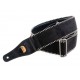 CUREA CHITARA YAMAHA YEEHAW BLACK GUITAR STRAP