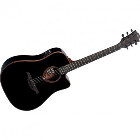 CHITARA ELECTRO-ACUSTICA LAG TRAMONTANE T100DCE BLK