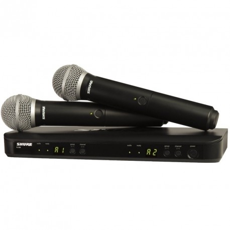 MICROFON WIRELESS SHURE BLX288-PG58