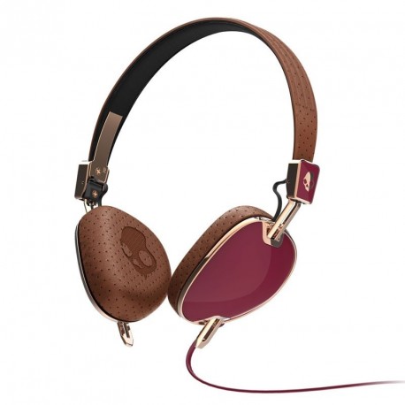 CASTI AUDIO SKULLCANDY NAVIGATOR MAROON/BROWN