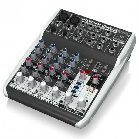 MIXER AUDIO BEHRINGER XENYX QX602MP3